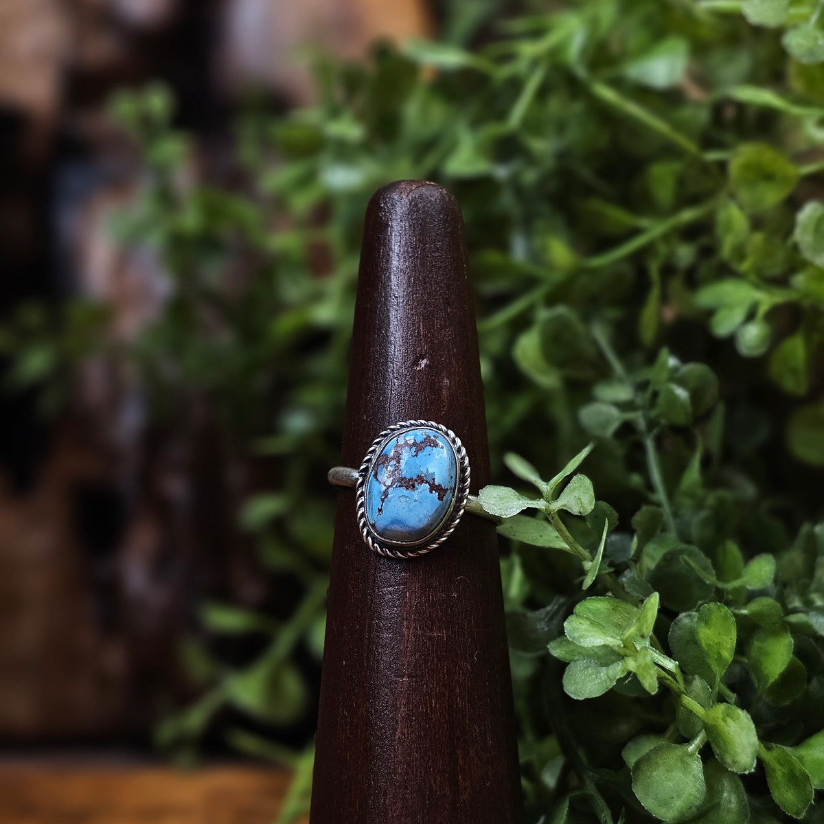 Golden Hills Turquoise Ring - Size 6