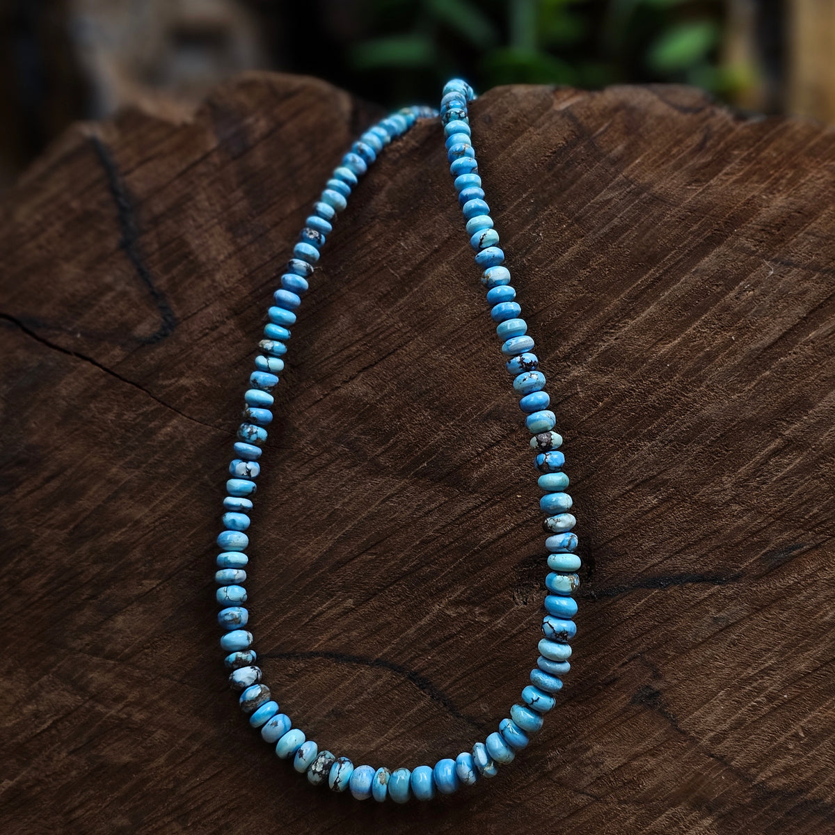 18in. Golden Hills Turquoise Heishi Necklace - Various Styles