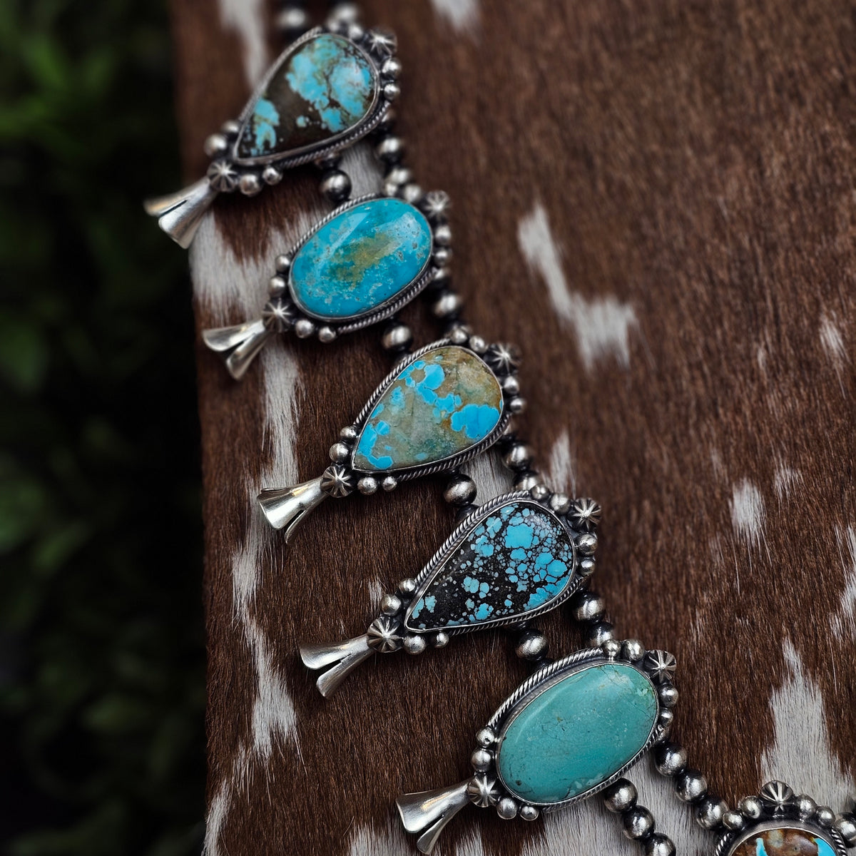 Assorted Stone Set w/ Kingman, Boulder, Sierra Nevada, and Sunnyside Turquoise