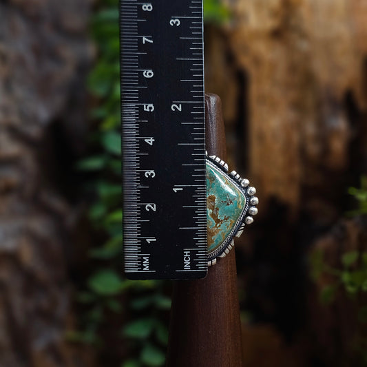 Boulder Turquoise Ring - Size 7