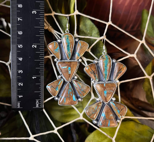 Boulder Turquoise Earrings