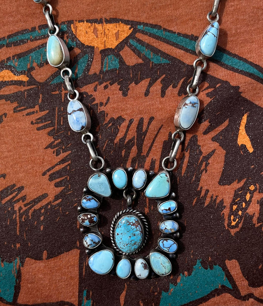 Golden Hills Turquoise Necklace