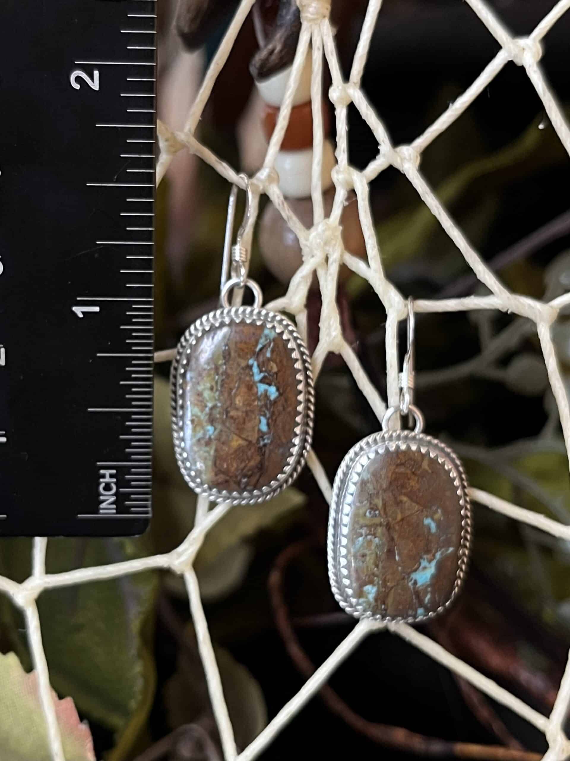 Boulder Turquoise Earrings