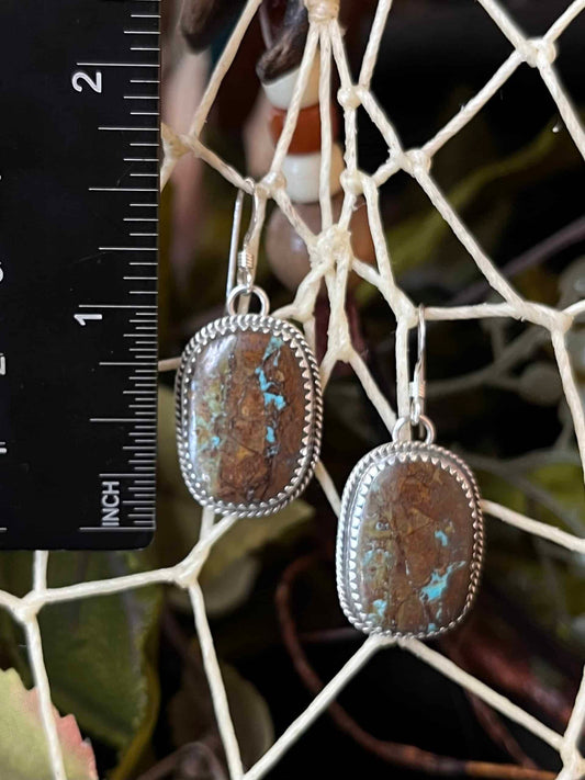 Boulder Turquoise Earrings