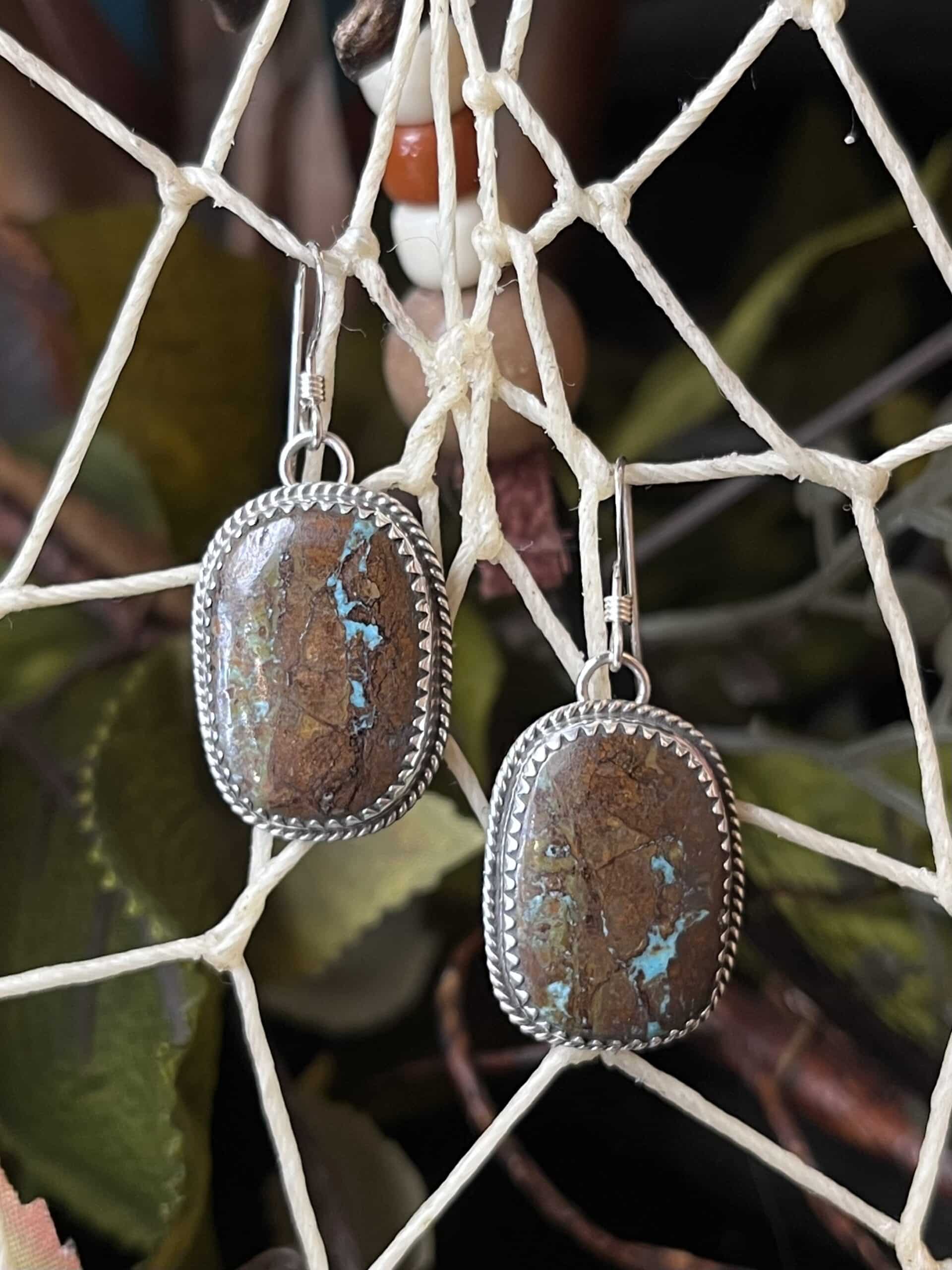 Boulder Turquoise Earrings