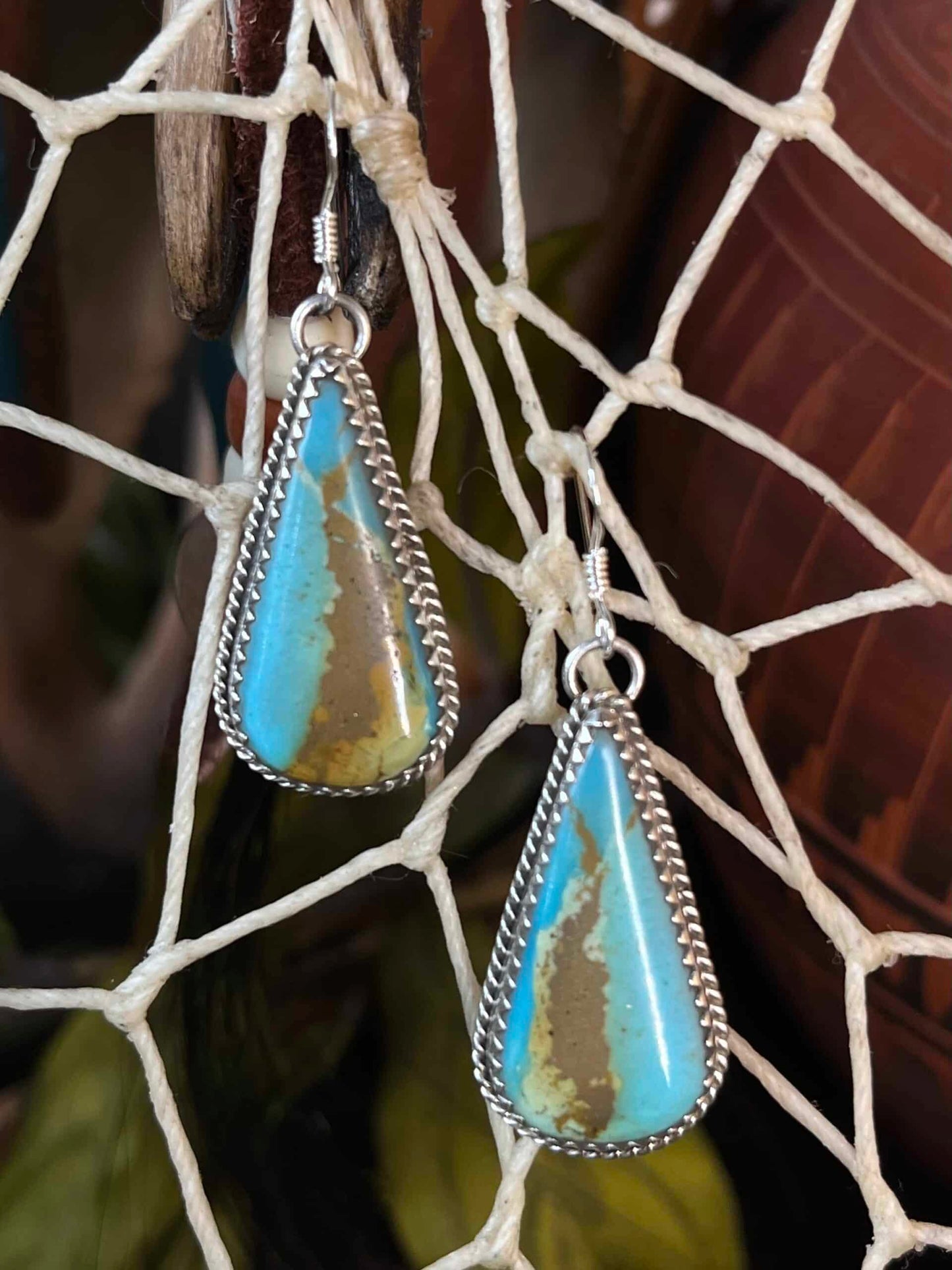 Tyrone Turquoise Earrings