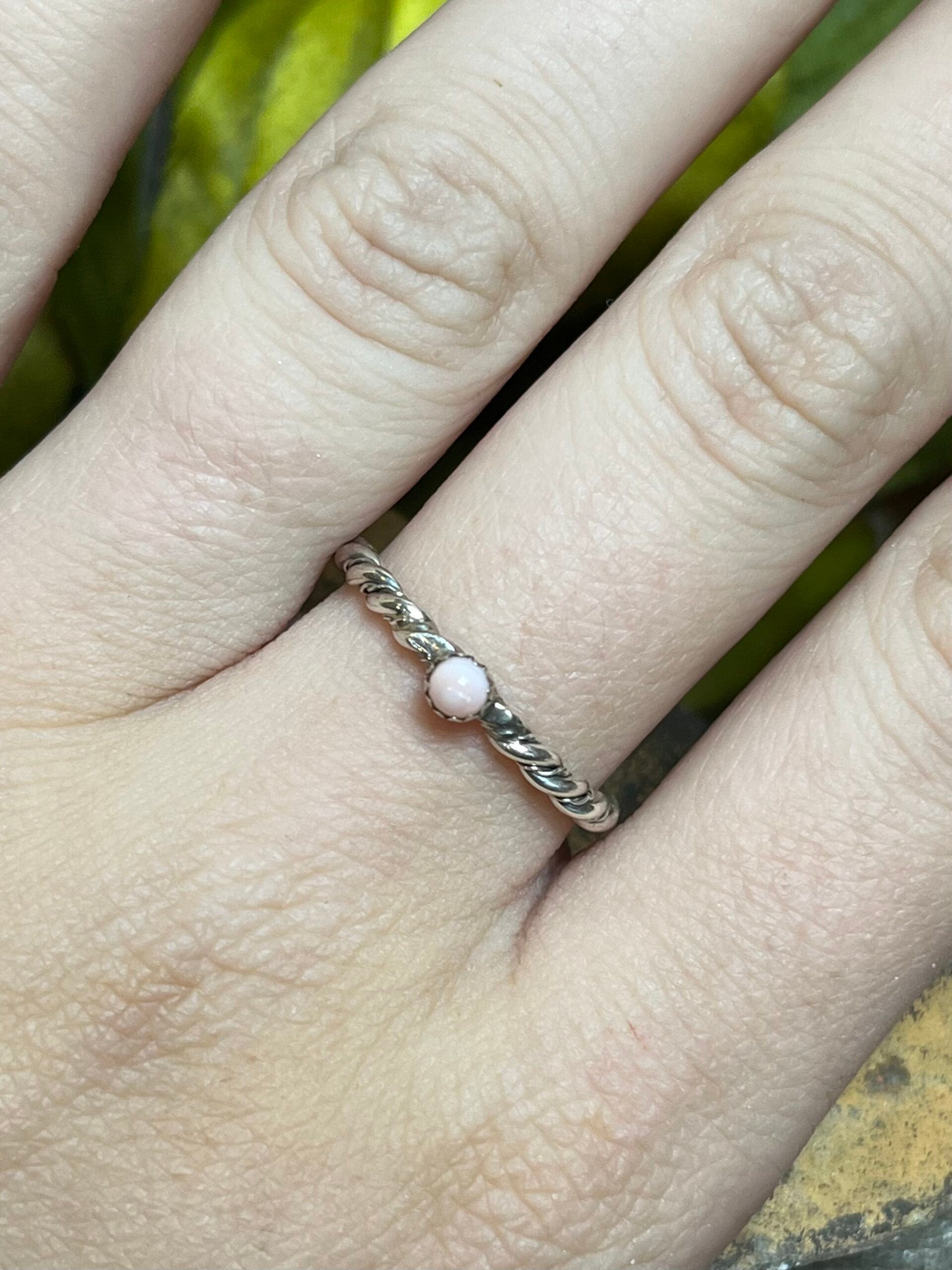 Pink Conch Ring - Various Sizes