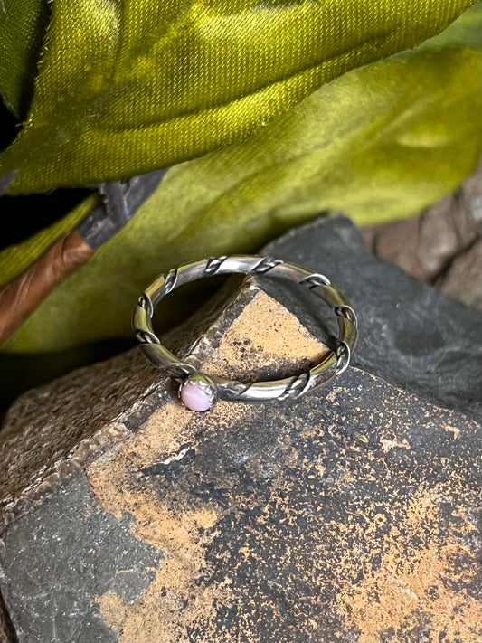 Pink Conch Ring - Various Sizes