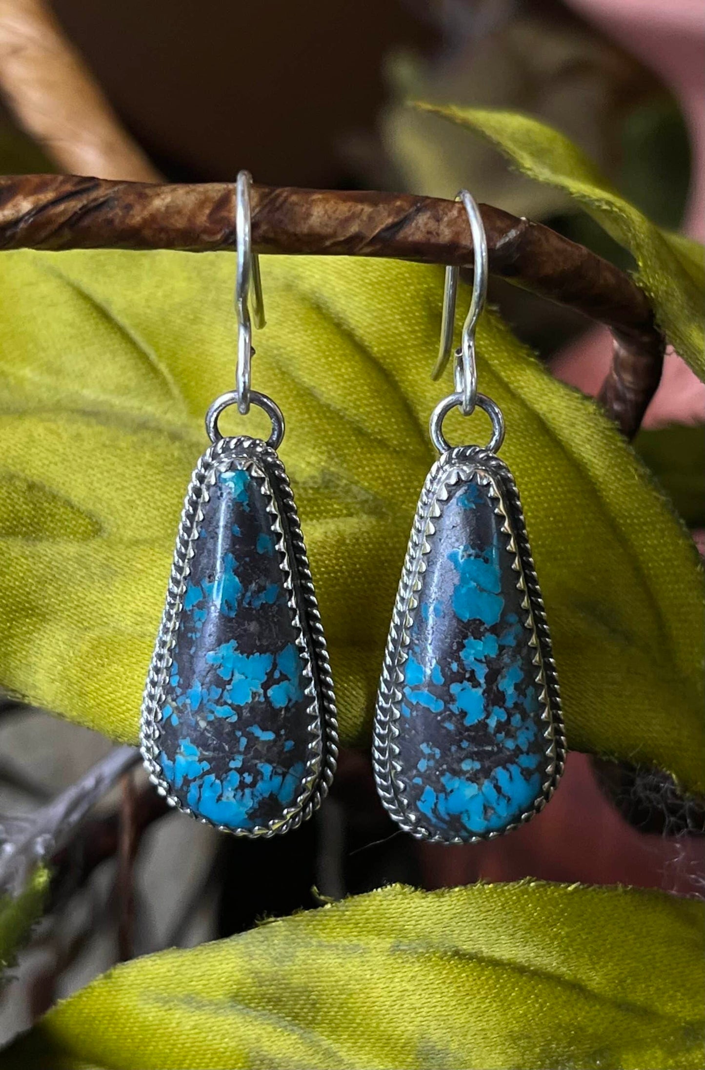 Emerald Valley Turquoise Earrings
