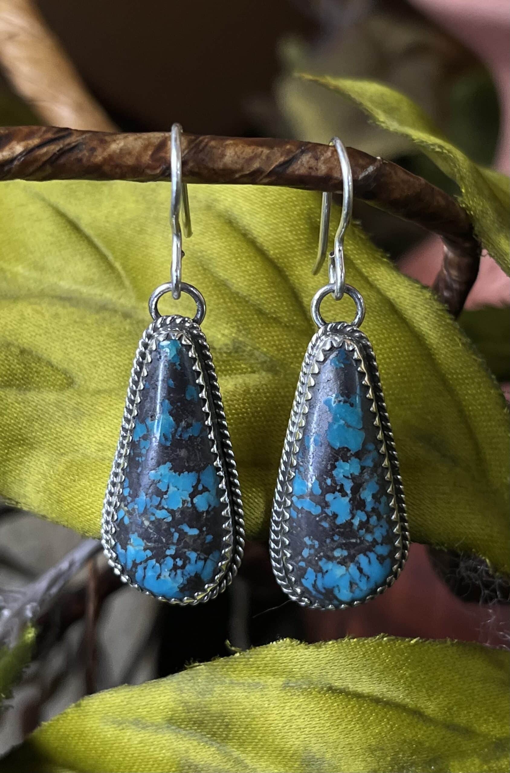 Emerald Valley Turquoise Earrings