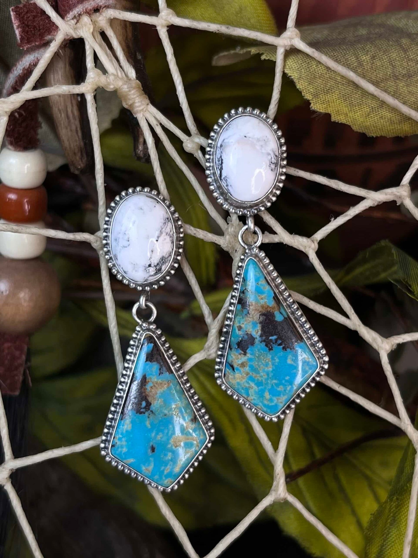 White Buffalo and Sunnyside Earrings