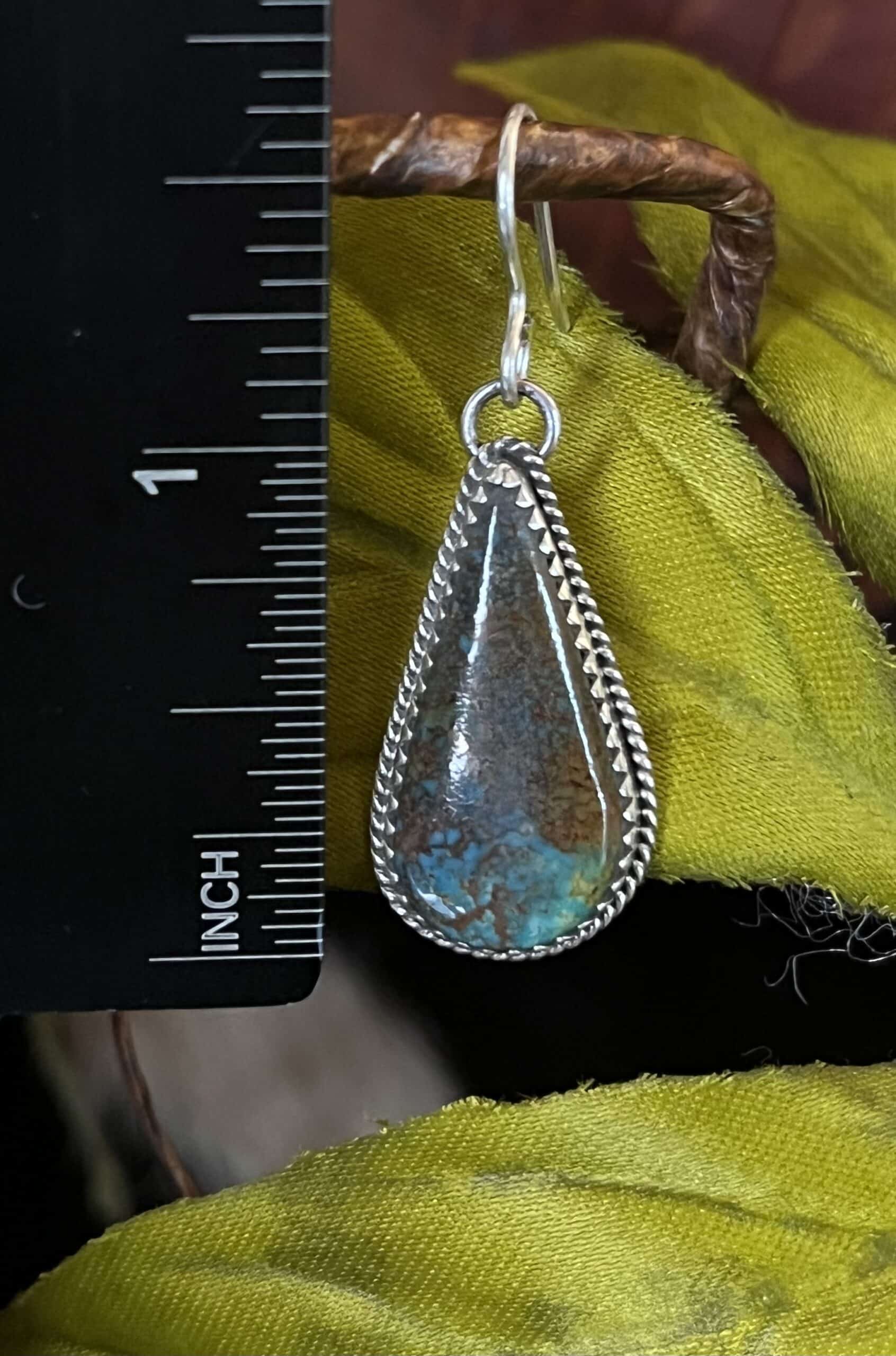 Tyrone Turquoise Earrings
