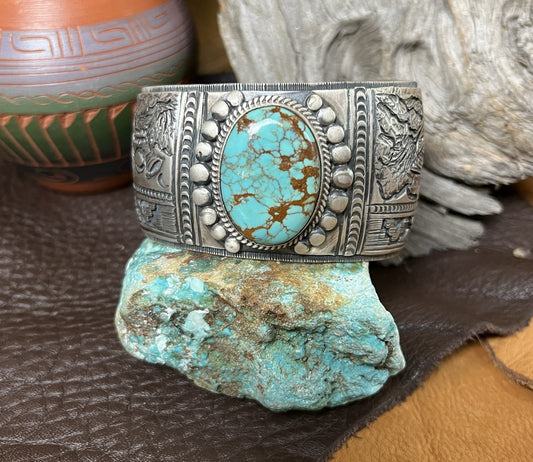 Number 8 Turquoise Bracelet