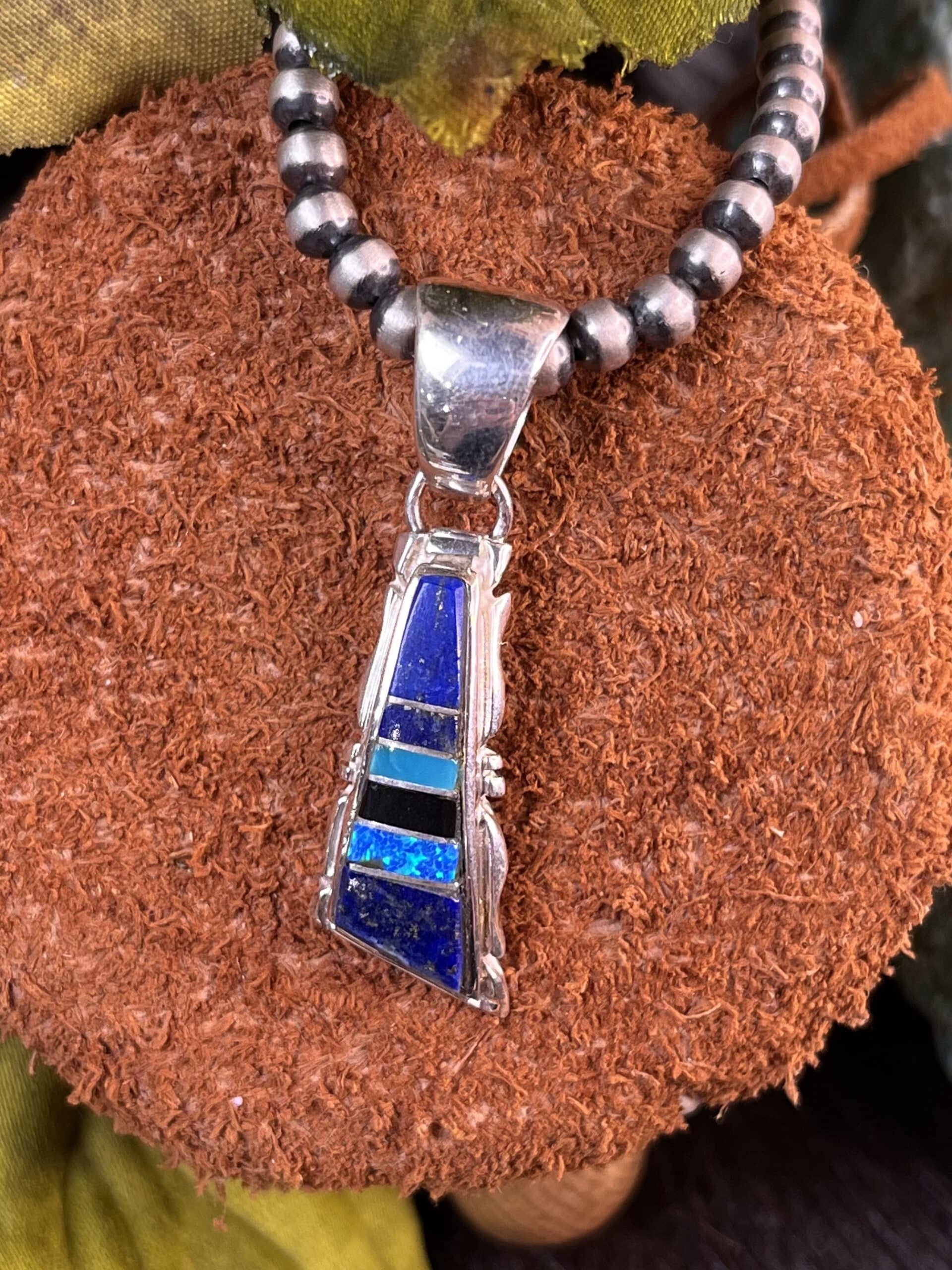 Zuni Inlay Necklace