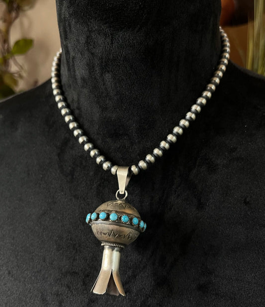Sleeping Beauty Turquoise Necklace
