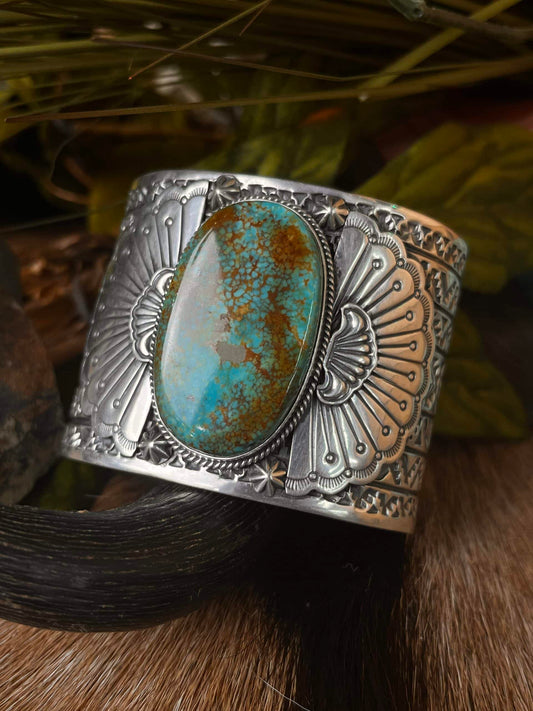 Number 8 Turquoise Bracelet