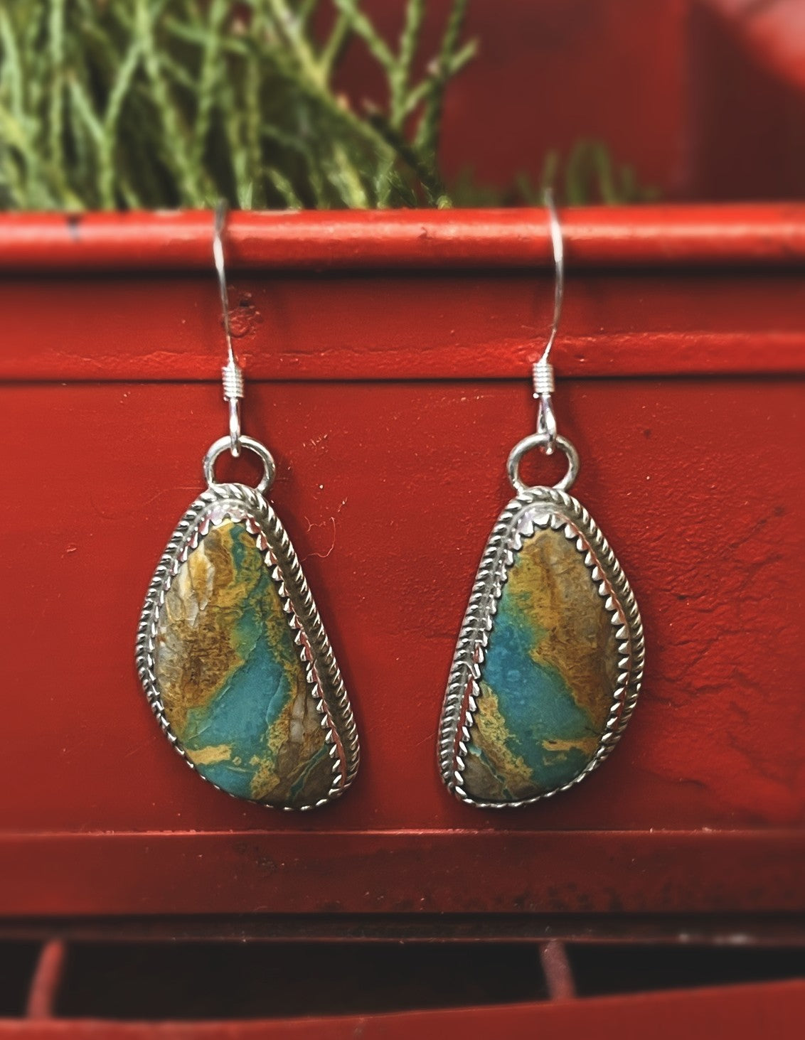 Boulder Turquoise Earrings