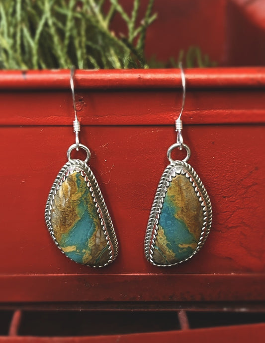 Boulder Turquoise Earrings