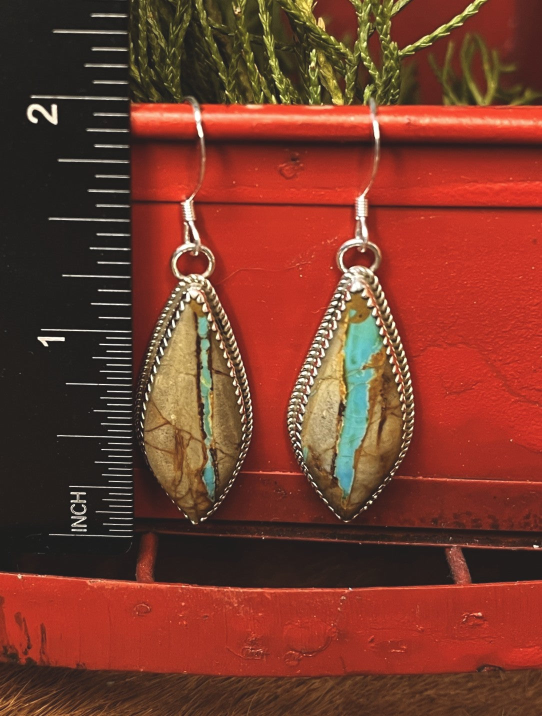 Boulder Turquoise Earrings