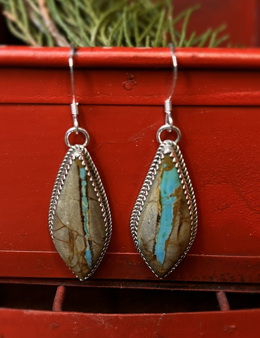 Boulder Turquoise Earrings