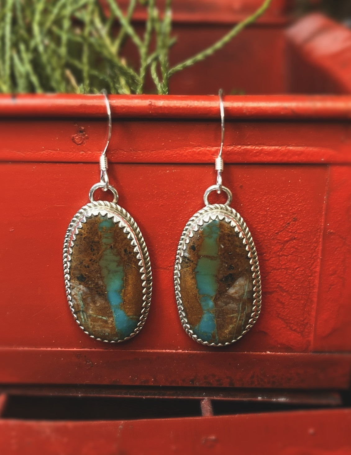 Boulder Turquoise Earrings