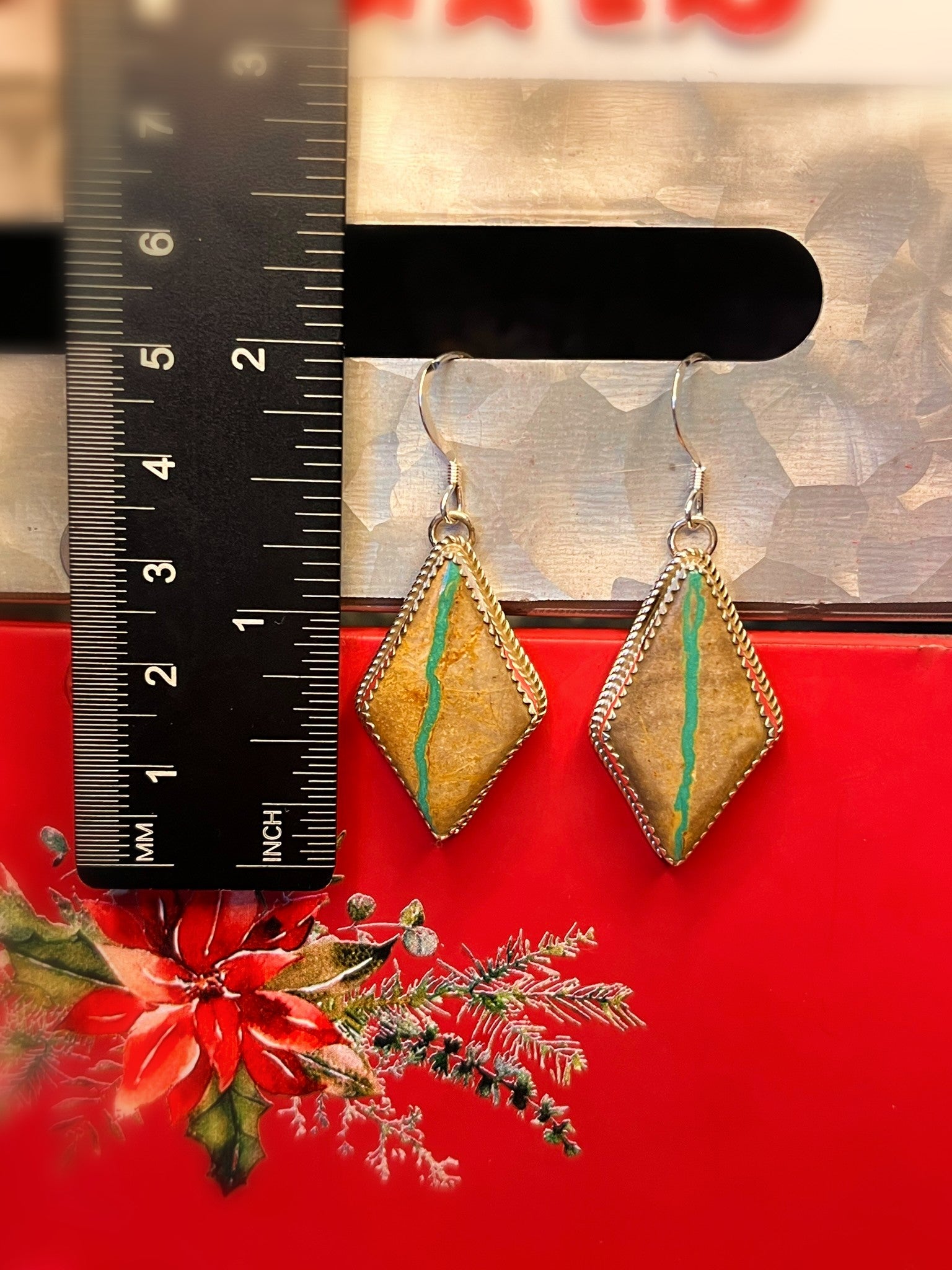 Boulder Turquoise Earrings