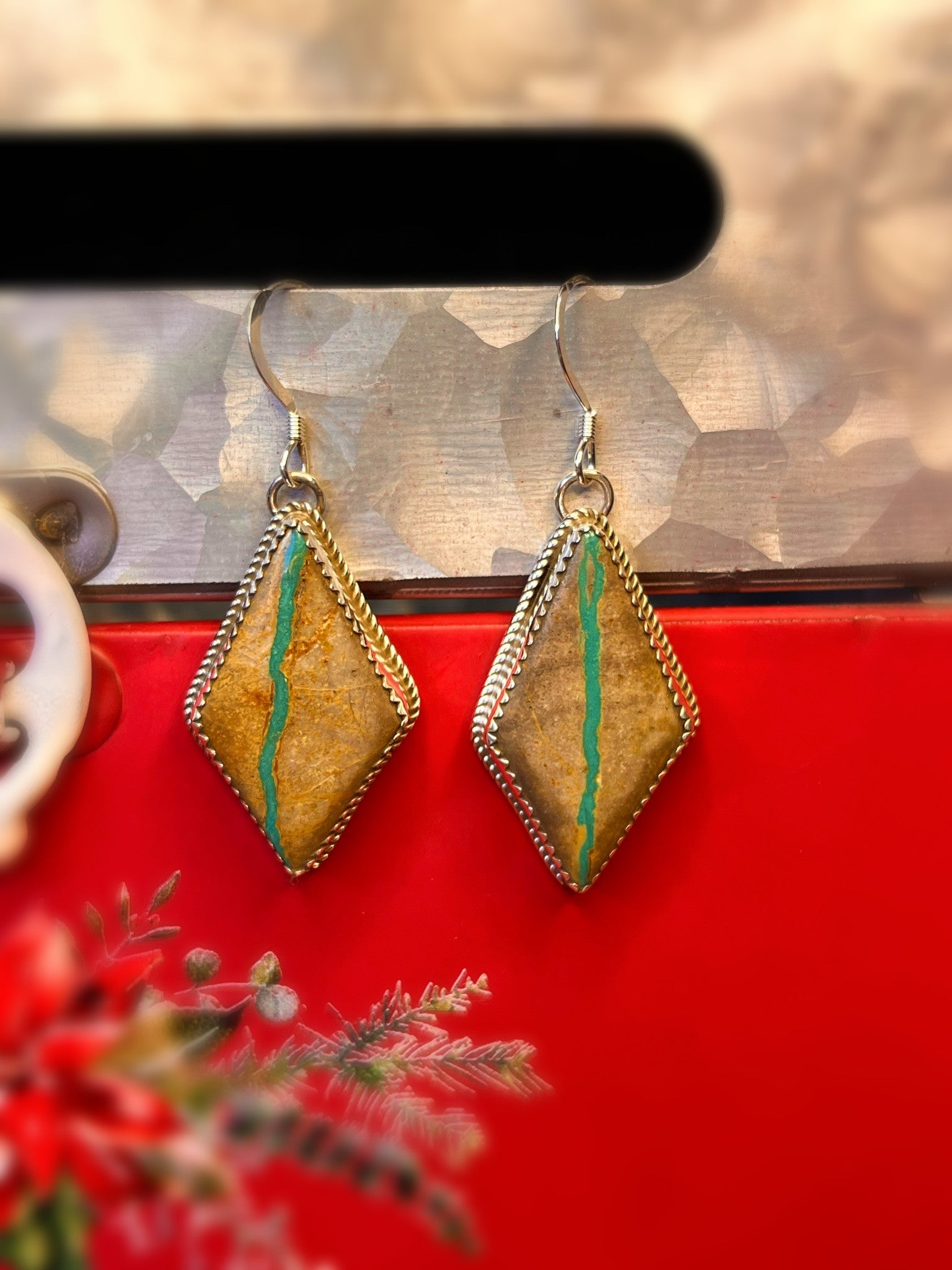Boulder Turquoise Earrings