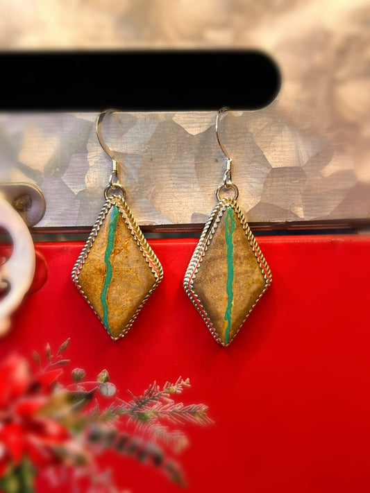 Boulder Turquoise Earrings