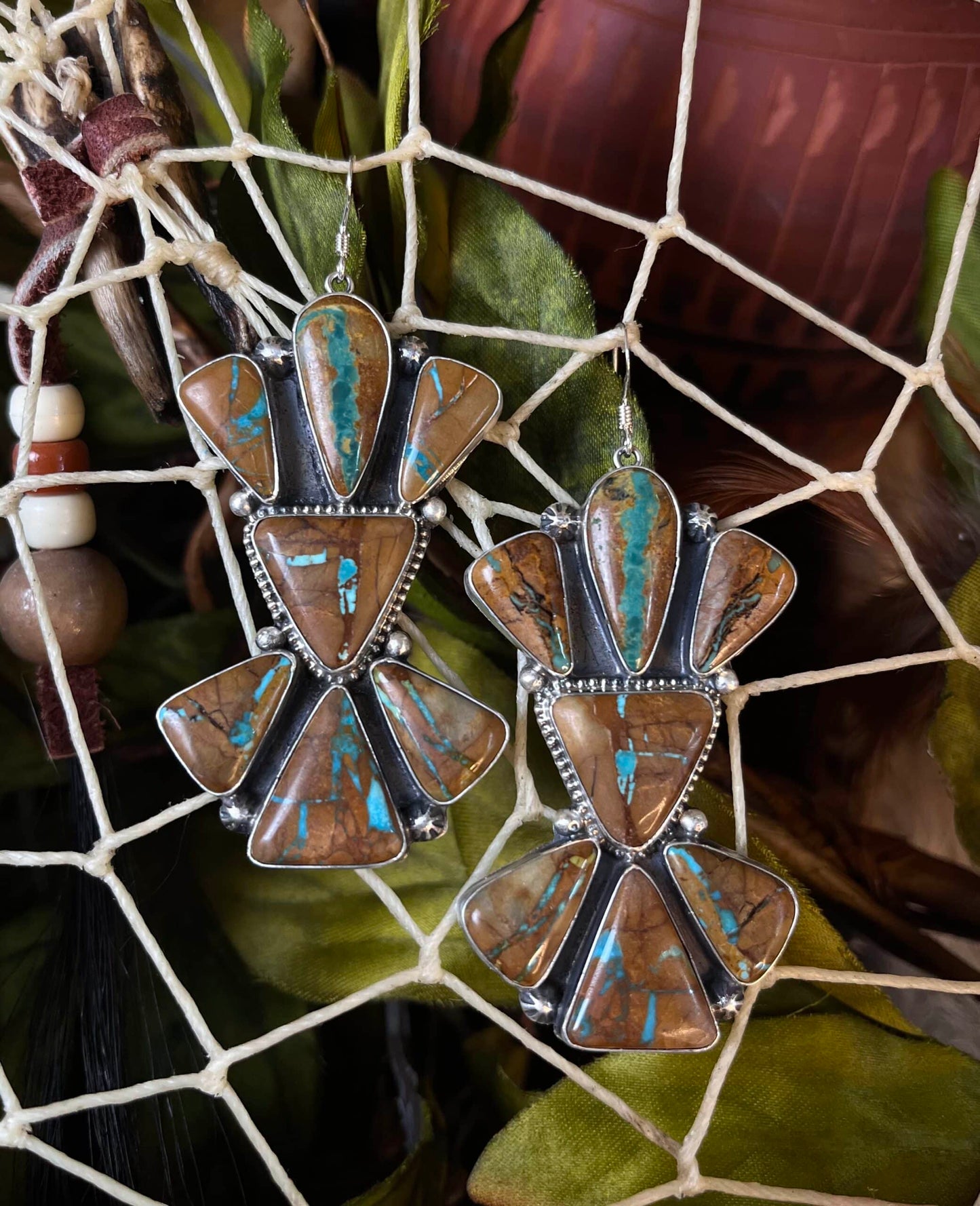 Boulder Turquoise Earrings