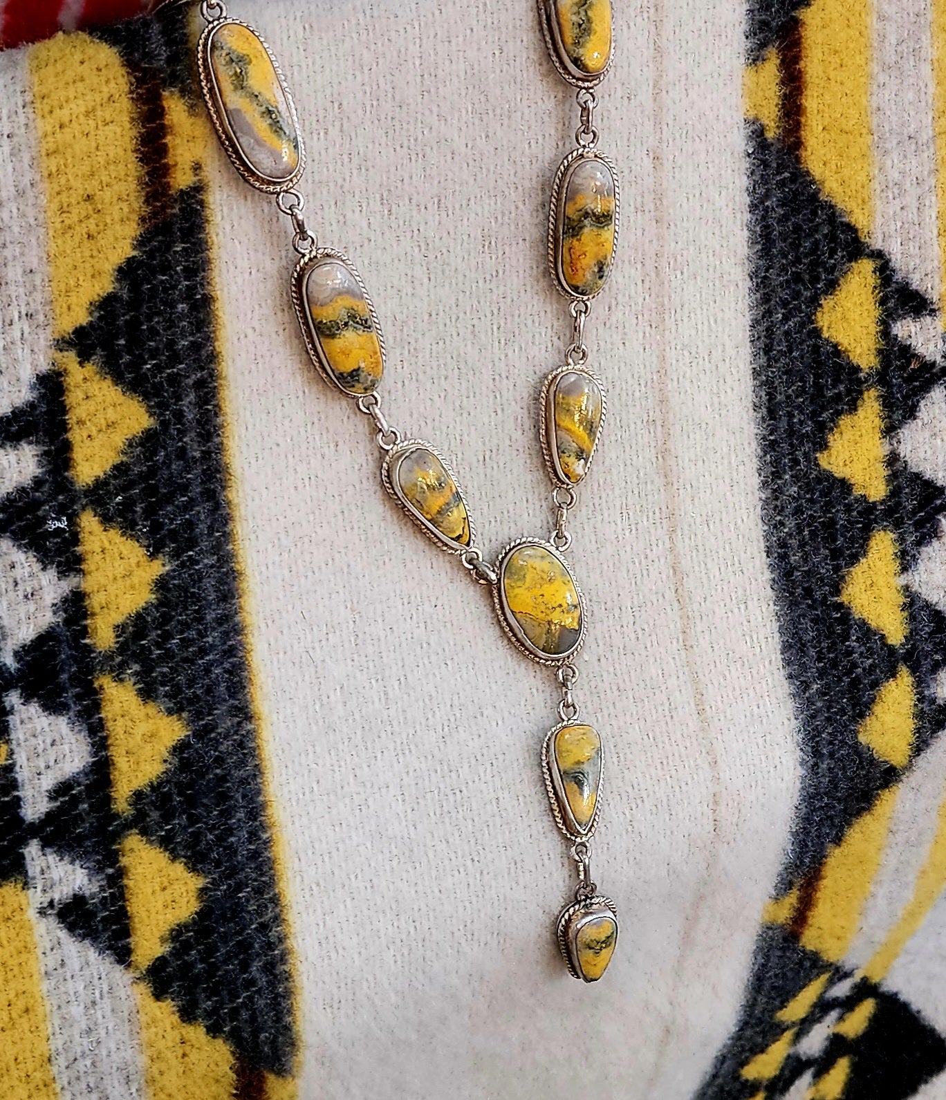 Bumble Bee Jasper Lariat