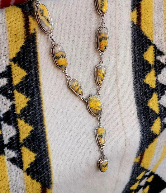 Bumble Bee Jasper Lariat