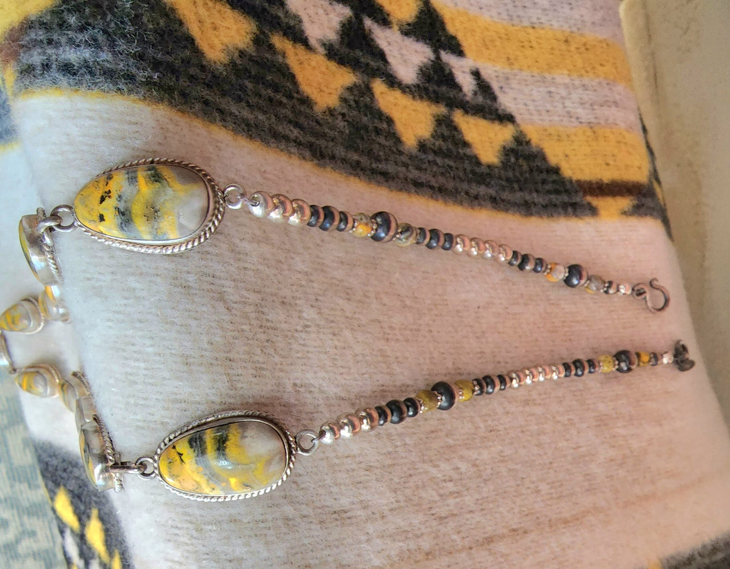 Bumble Bee Jasper Lariat