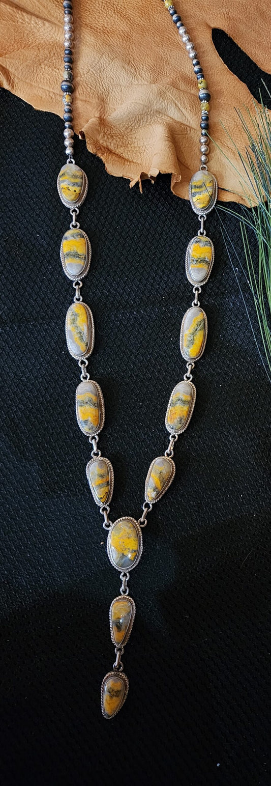 Bumble Bee Jasper Lariat