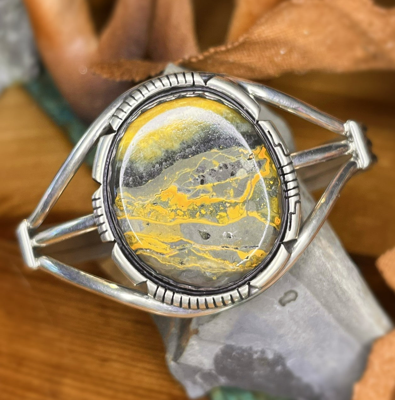 Bumble Bee Jasper Bracelet