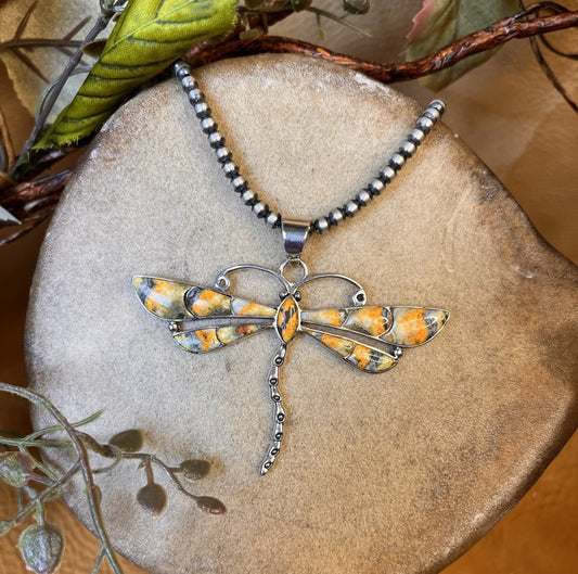 Bumble Bee Jasper Necklace