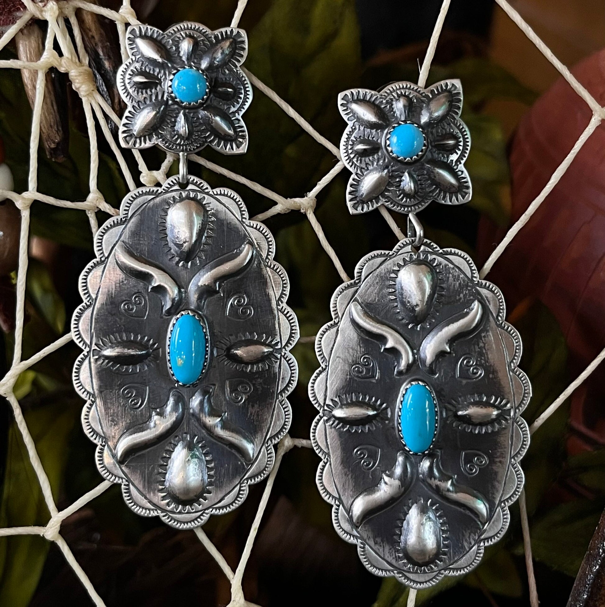 Kingman Turquoise Earrings