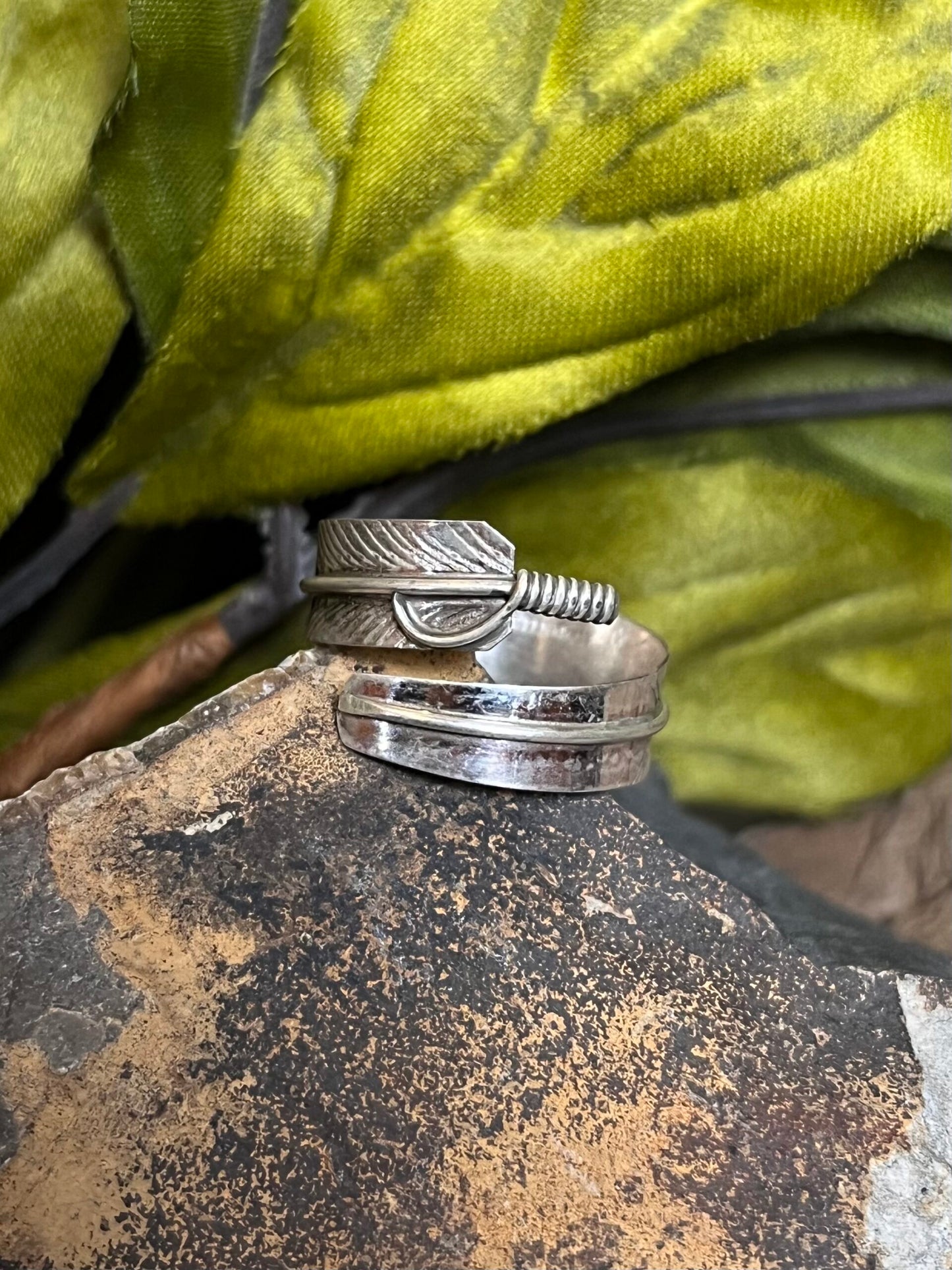 Adjustable Sterling Silver Ring