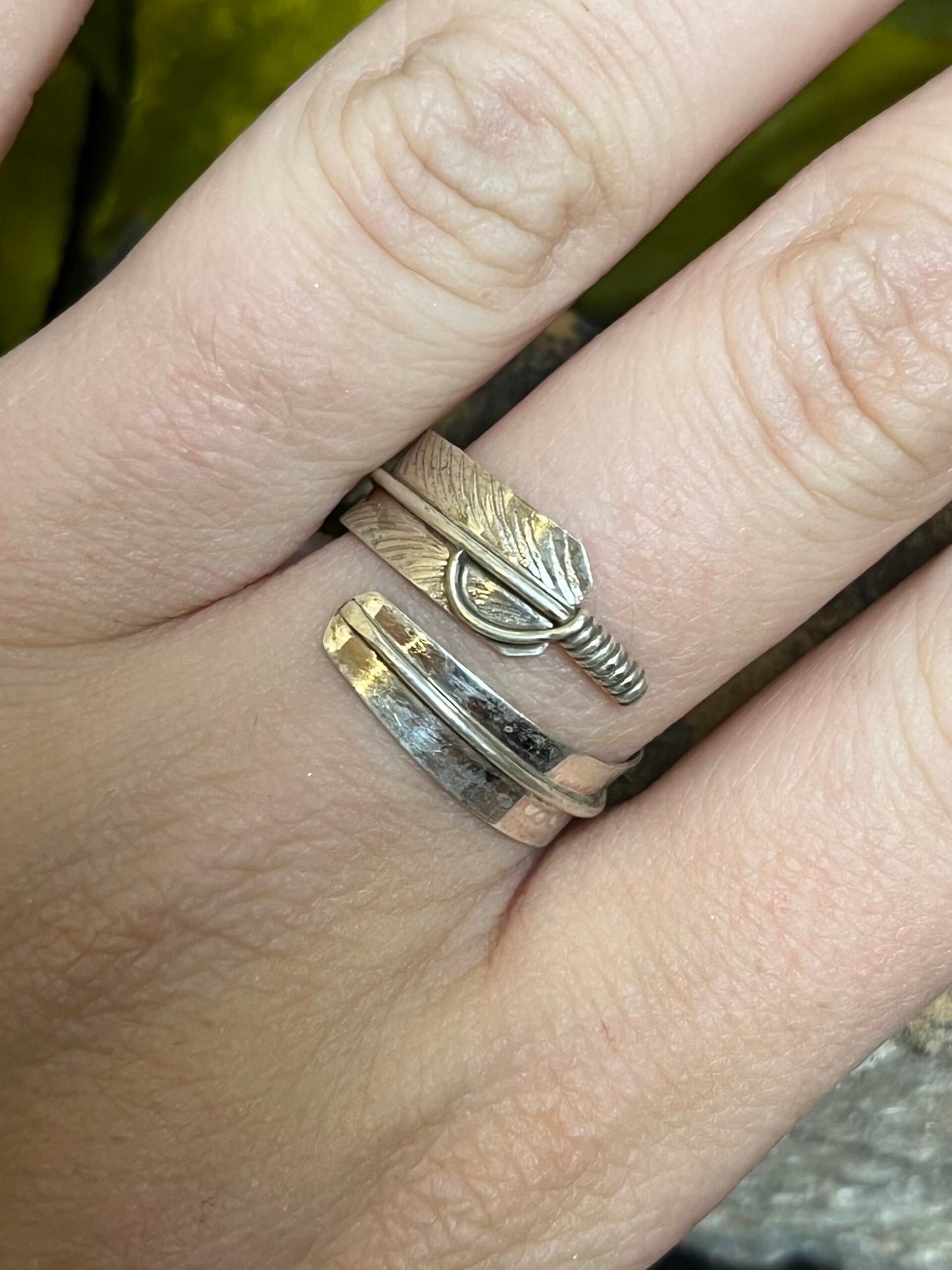 Adjustable Sterling Silver Ring