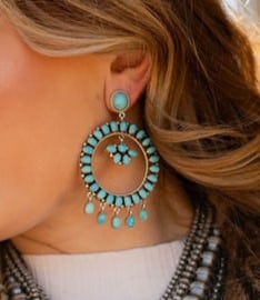 Kingman Turquoise Earrings
