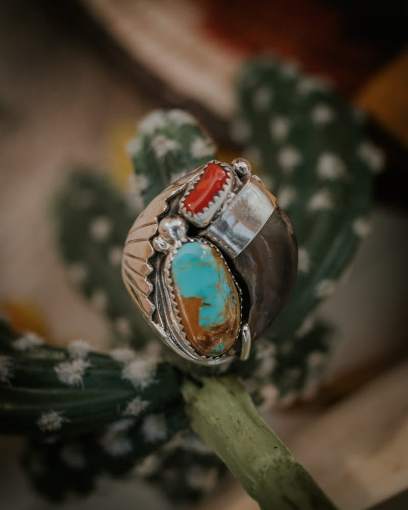 Coral Ring Sz. 10