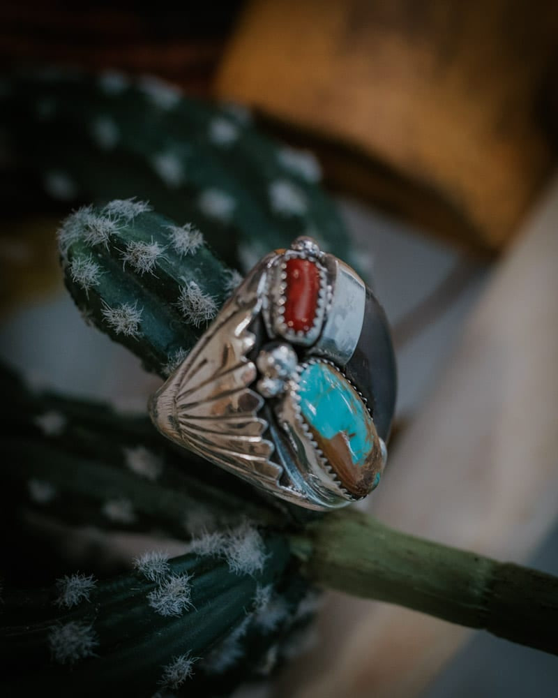 Coral Ring Sz. 10