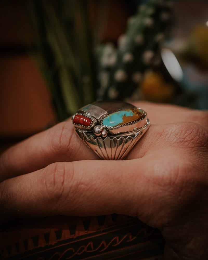 Coral Ring Sz. 10