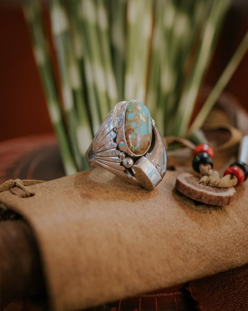 Royston Turquoise Ring Sz. 12.5