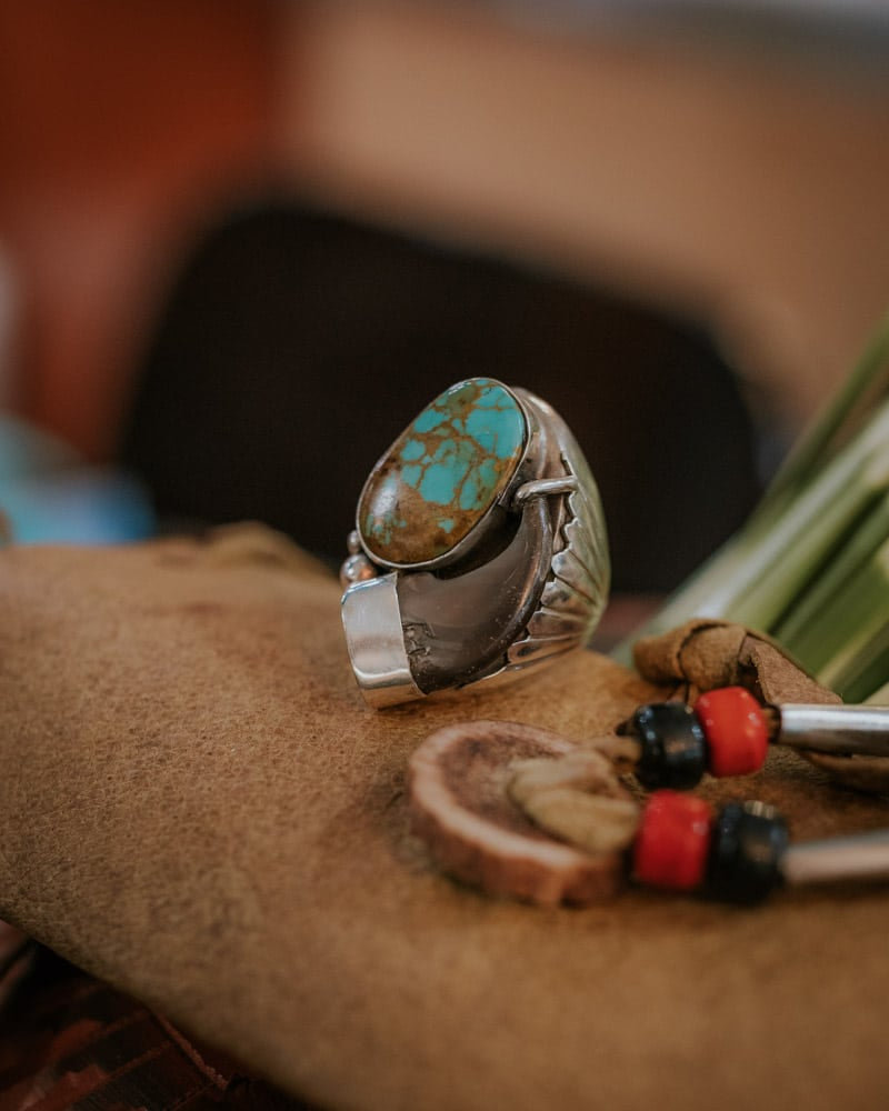 Royston Turquoise Ring Sz. 12.5