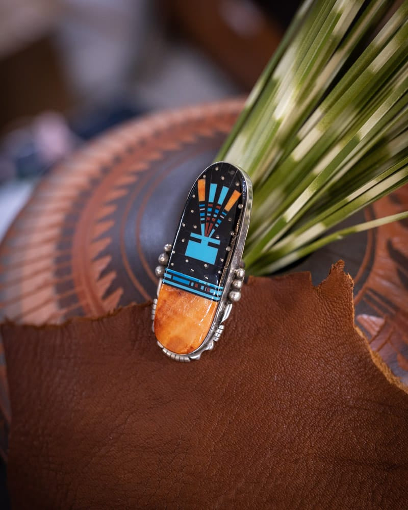 Spiny Oyster Ring Sz. 9.5