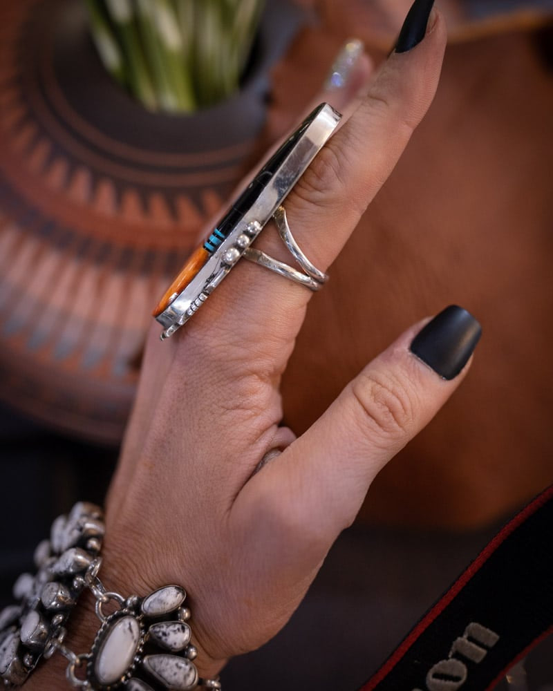 Spiny Oyster Ring Sz. 9.5