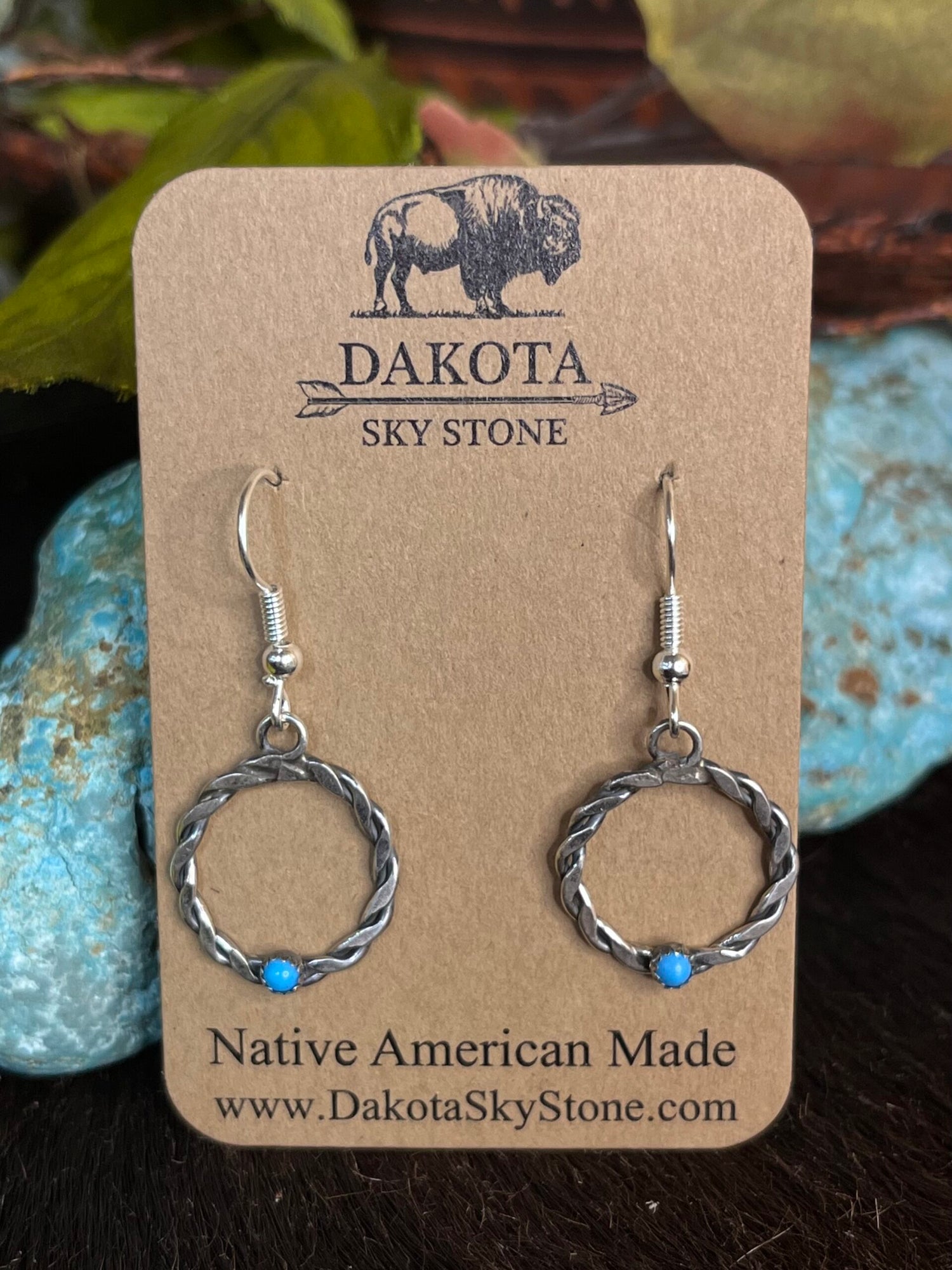 Kingman Turquoise Earrings