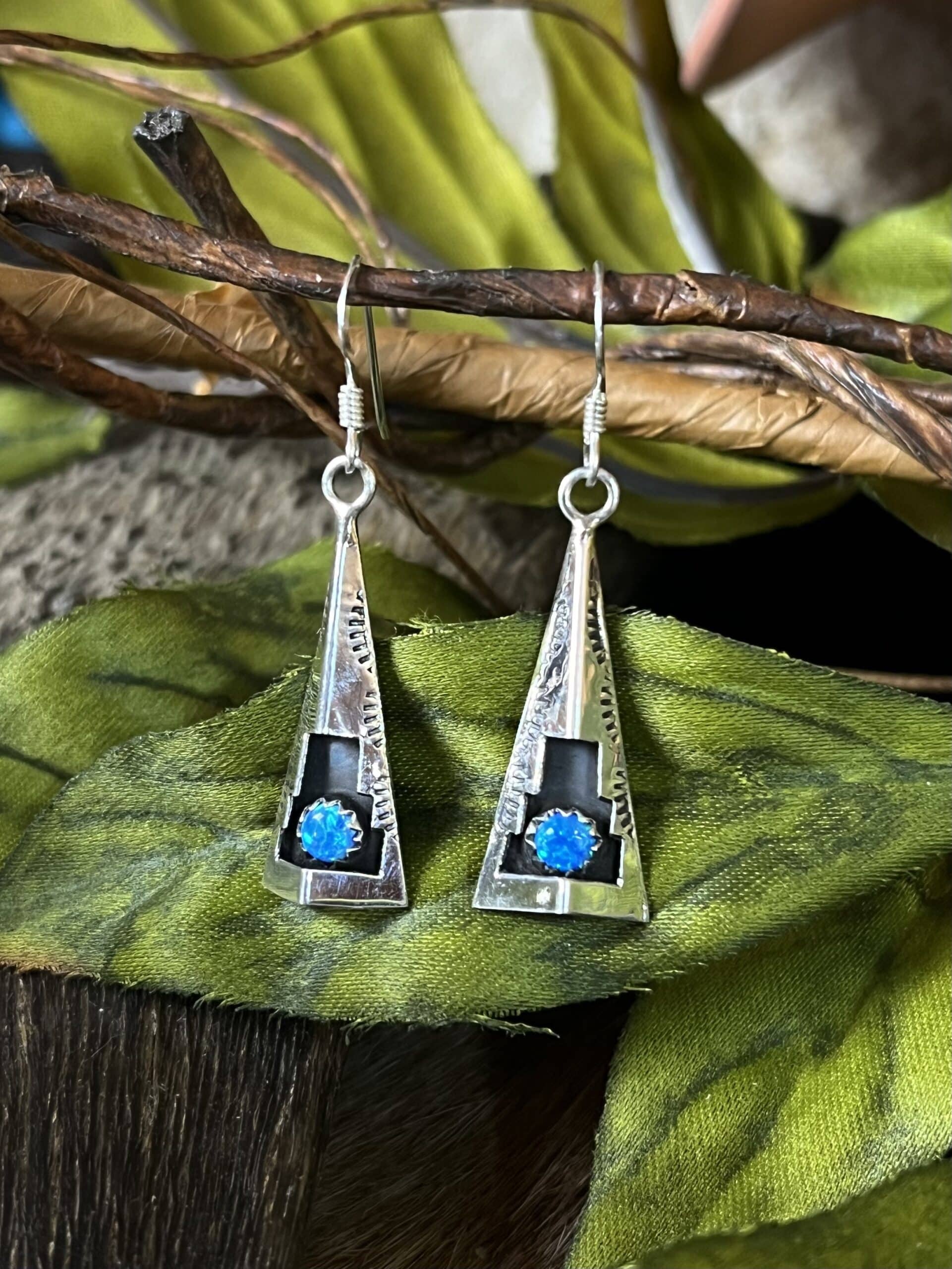 Opal Earrings