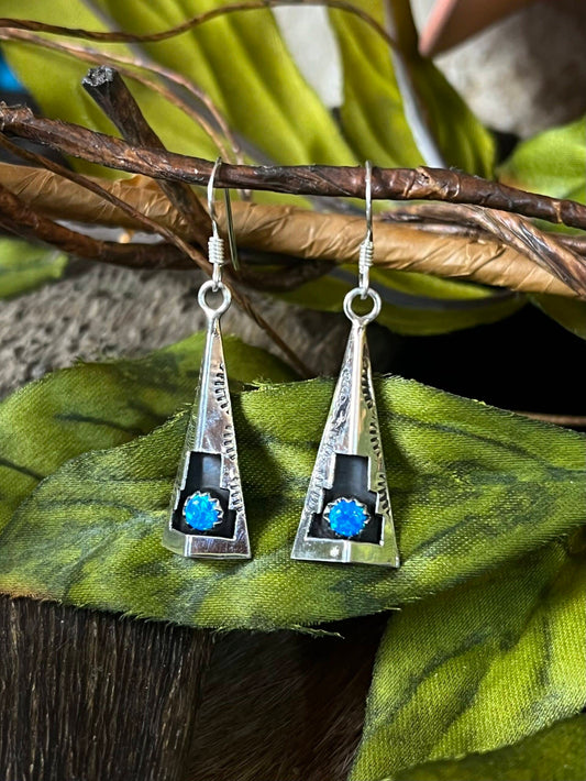 Opal Earrings