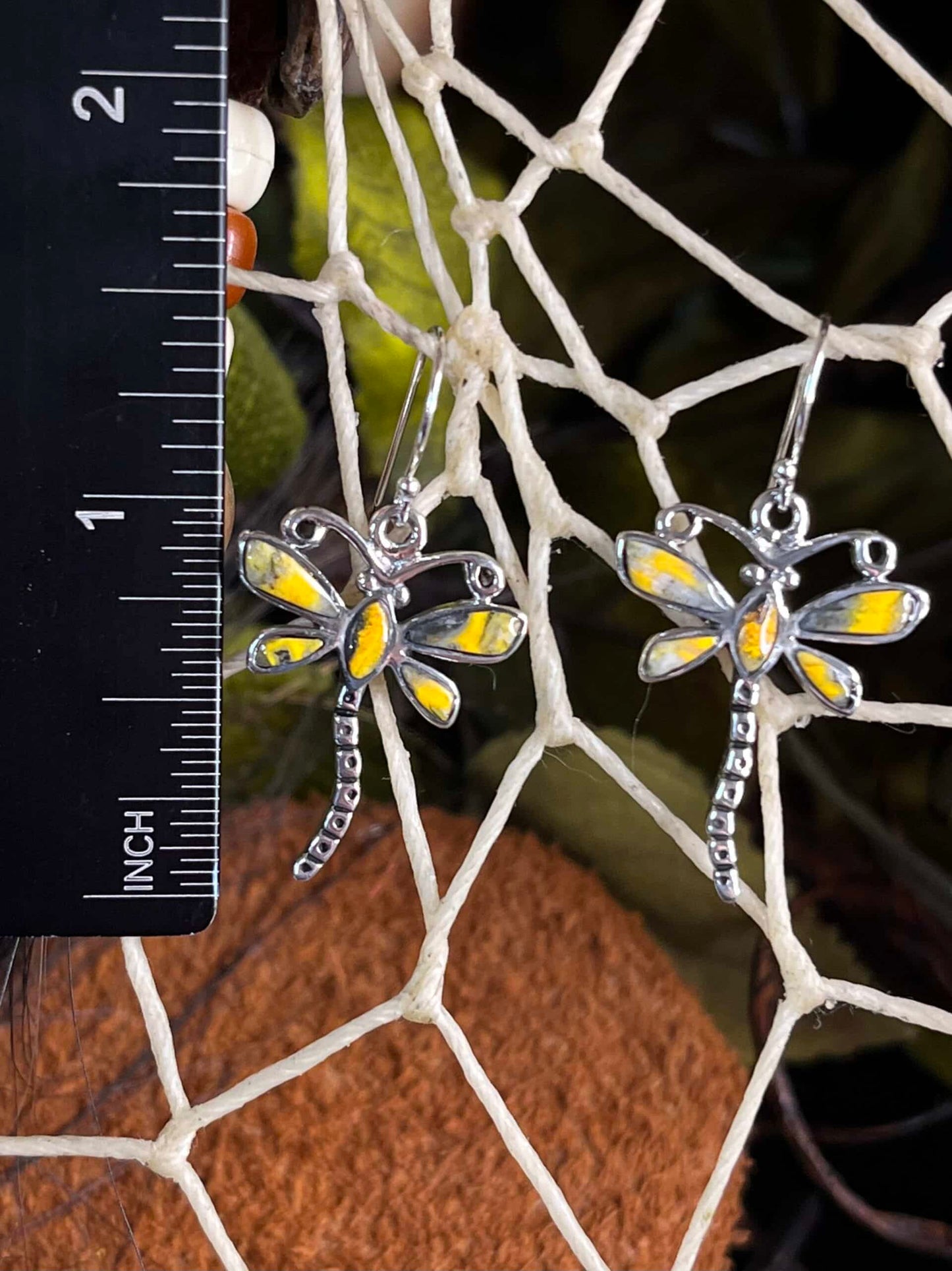 Bumble Bee Jasper Earrings
